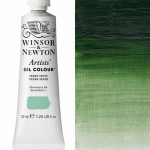 Winsor and Newton 37ml Terre Verte - Artists' Oil