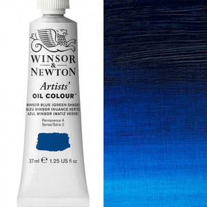 Winsor and Newton 37ml Winsor Blue Green Shade - Artists' Oil