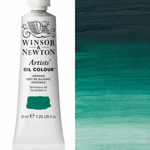 Winsor and Newton 37ml Viridian - Artists' Oil