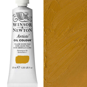 Winsor and Newton 37ml Yellow Ochre Pale - Artists' Oil