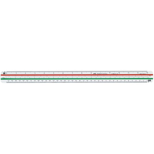 Faber Reduction Scale Ruler 2752/3N 150Mm