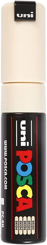 Posca PC-8K Broad Chisel Tip Paint Marker Ivory