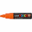 uni Posca PC-8K Broad Chisel Tip Paint Marker Orange
