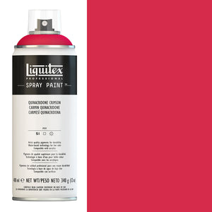 Liquitex Spray Paints 400ml Quinacridone Crimson