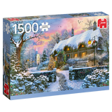 1500pc Whitesmiths Cottage in Winter