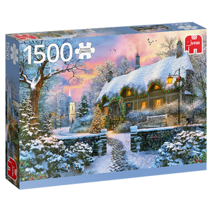 1500pc Whitesmiths Cottage in Winter