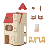 Sylvanian Red Roof Tower Home Gift Set