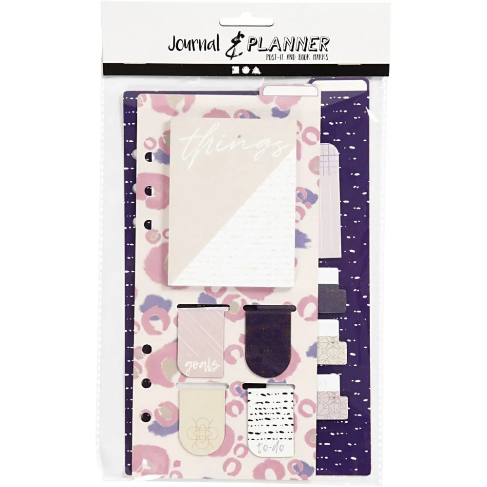 Post-it assortment and book marks, size 10.3x22 +