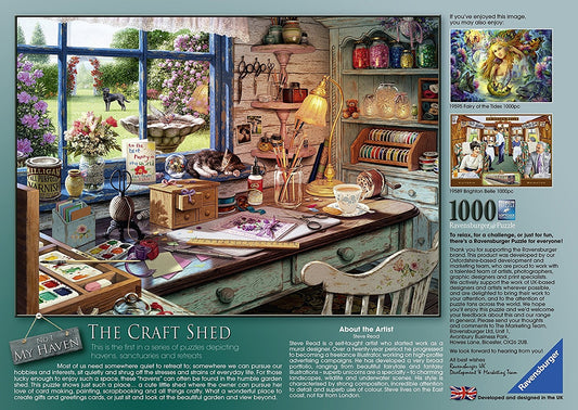 The Craft Shed 1000 Piece Jigsaw Puzzle