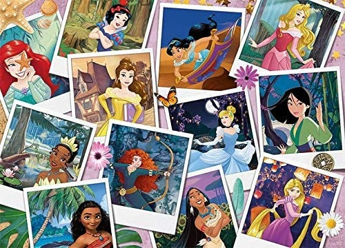 1000pc Disney Pics Collection Princess Selfies
