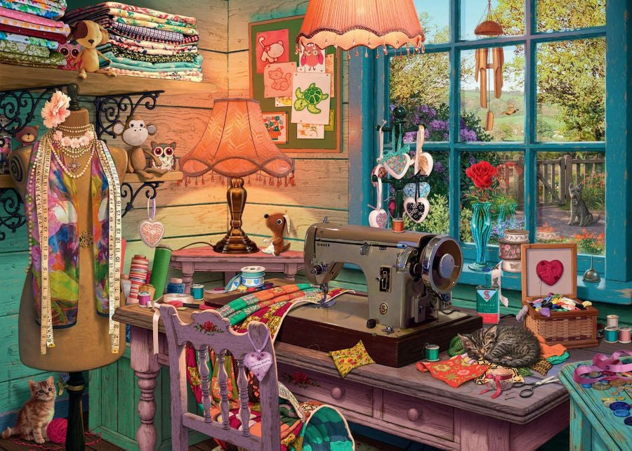 My Haven No 4, The Sewing Shed 1000pc