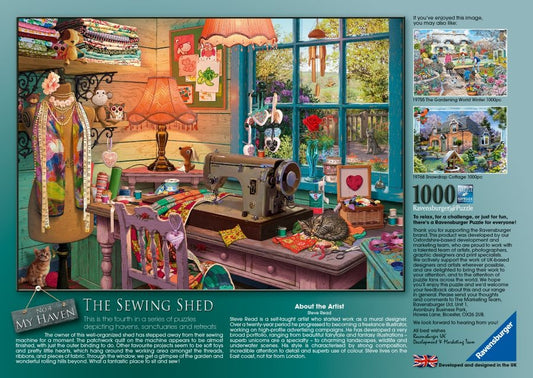 My Haven No 4, The Sewing Shed 1000pc