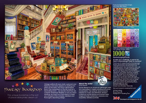 The Fantasy Bookshop 1000 Piece Jigsaw Puzzle