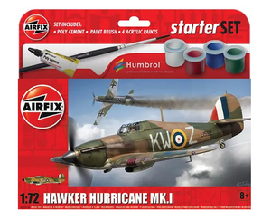 Airfix Gift Starter Set Hawker Hurricane Mk.I