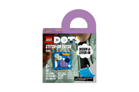 Lego Dots Stitch on Patch