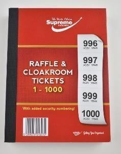 Supreme Raffle tickets 1000