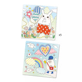 Djeco Stencils Kawaïland Art Kit