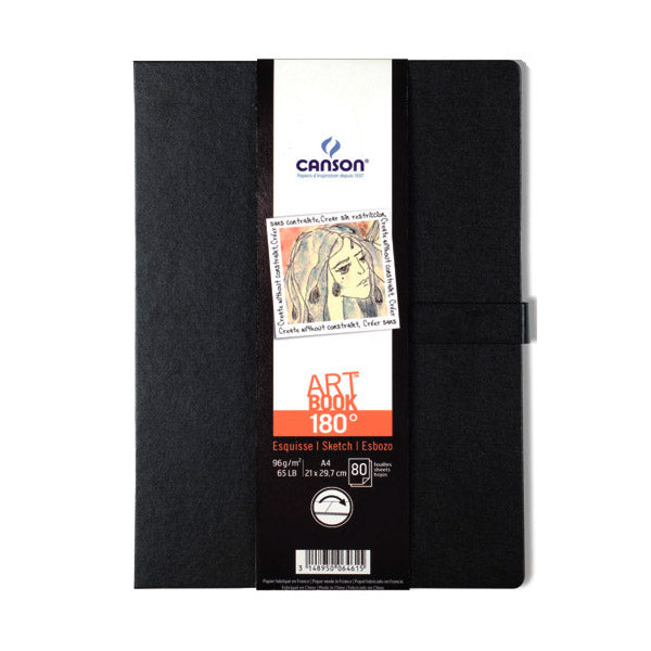 Canson - 180 Degree Book - 96gsm A5 - 80 sheets