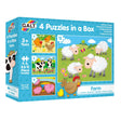 Galt 4 Puzzles in a Box - Farm