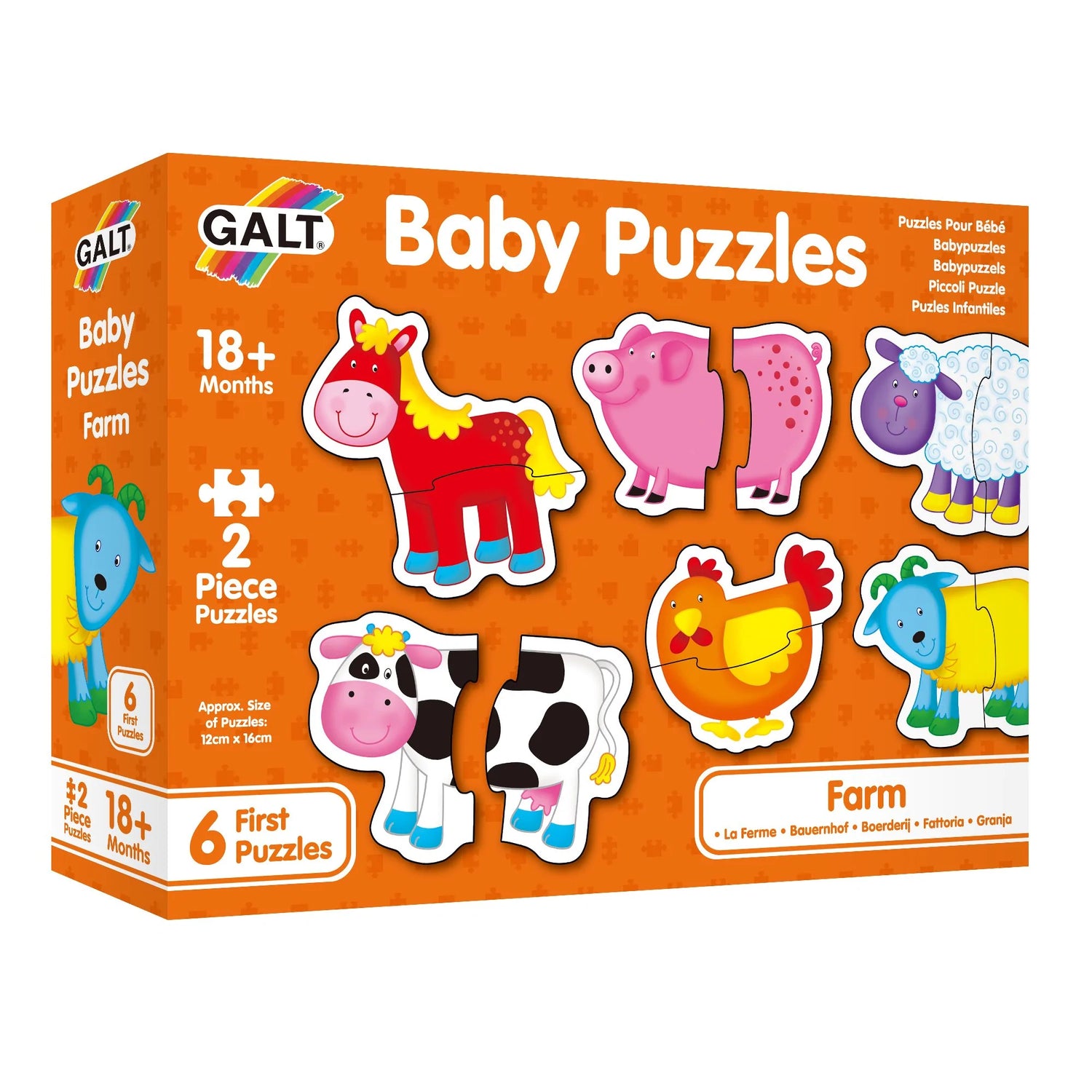 Galt Baby Puzzles - Farm