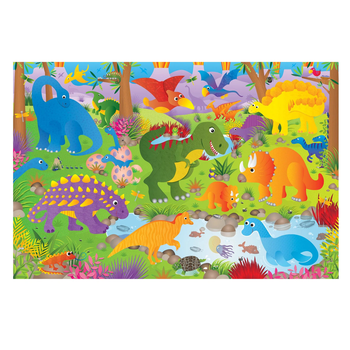 Galt Giant Floor Puzzle - Dinosaurs