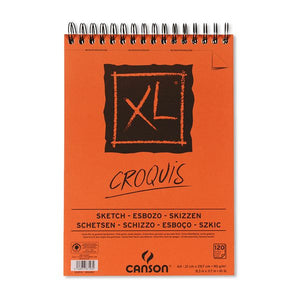 Canson - XL Sketching Spiral Pad - 90gsm A4 - 120 sheets