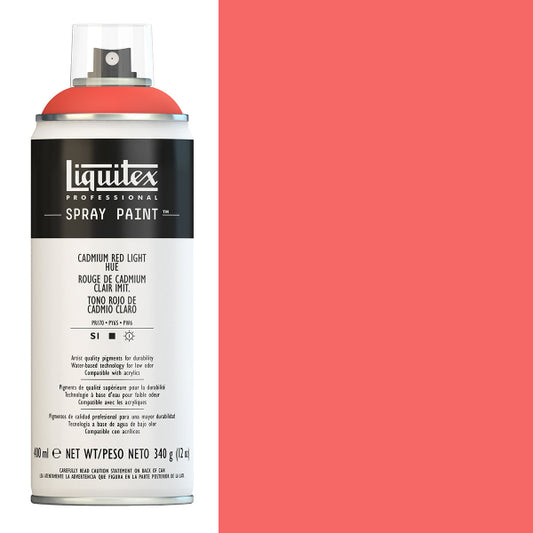 Liquitex Spray Paint - Cadmium Red Light Hue