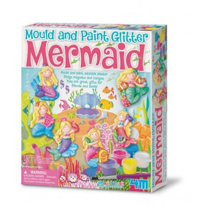 Mould &amp; Paint Glitter Mermaid