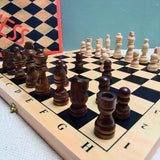 WOODEN CHESS GAME