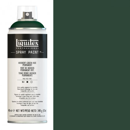 Liquitex Spray Paint - Hooker’S Green Hue Permanent