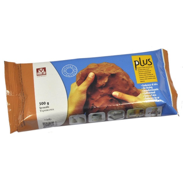 Sio Plus - Airdrying Clay - 500gm - Terracotta