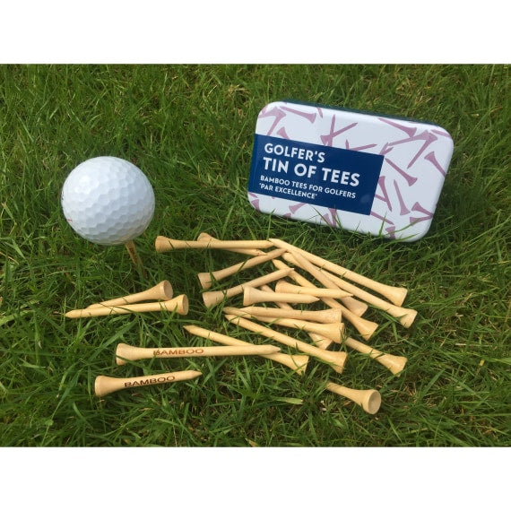 Golfers Tin of Tees