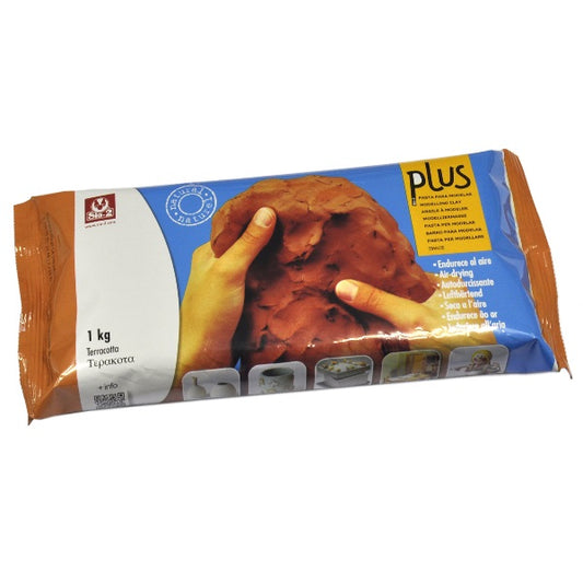 Sio Plus - Airdrying Clay - 1kg - Terracotta Product Code:	20330010