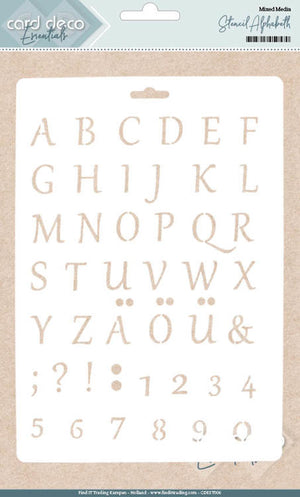 Essentials - Stencil Alphabet
