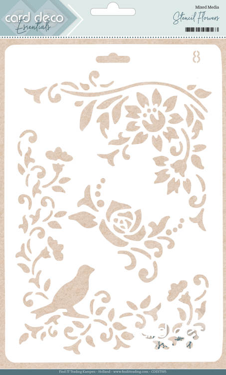 Essentials - Stencil Flowers