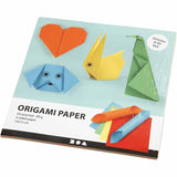 Origami Paper 15cm Plain Colours 50 asst