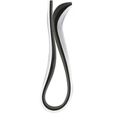 Quilling Paper Strips, black, grey, white, L: 78 cm, W: 5 mm, 120 g, 100 pc/ 1 pack