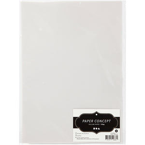 Vellum paper, light grey, A4, 210x297 mm, 150 g