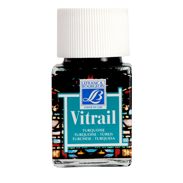 Vitrail 50Ml Turqoise Blue Glass Paint