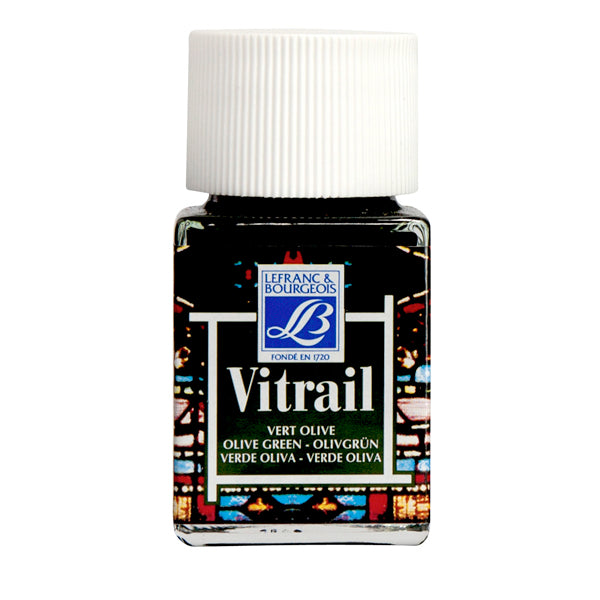 Vitrail 50Ml Olive Green  Glass Paint