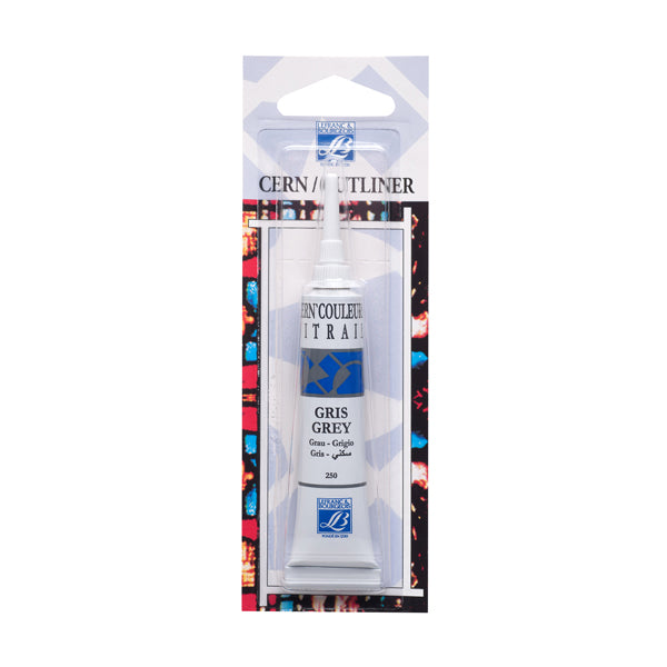 L&B Vitrail Cern 25Ml Tube Grey Outliner