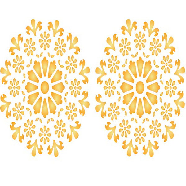 L&B STICKY STENCIL 15 X 30CM - FRIEZE