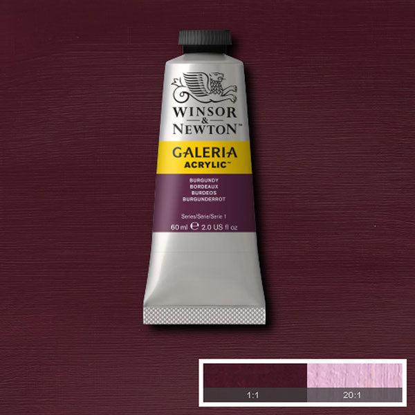 Galeria Acrylic Burgundy 60ml