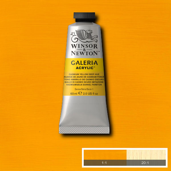 Galeria Acrylic Cadmium Yellow Deep Hue 60ml