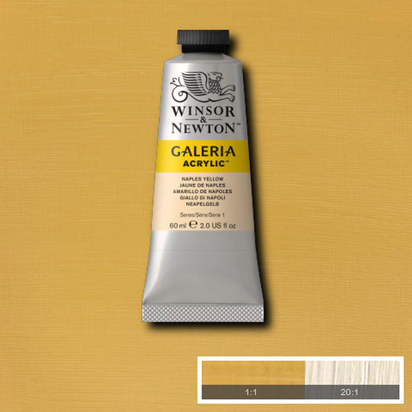 Galeria Acrylic Naples Yellow 60ml