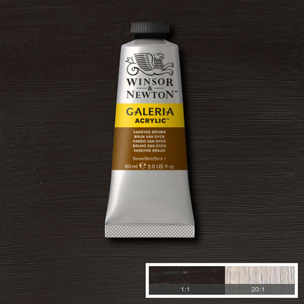Galeria Acrylic Vandyke Brown 60ml