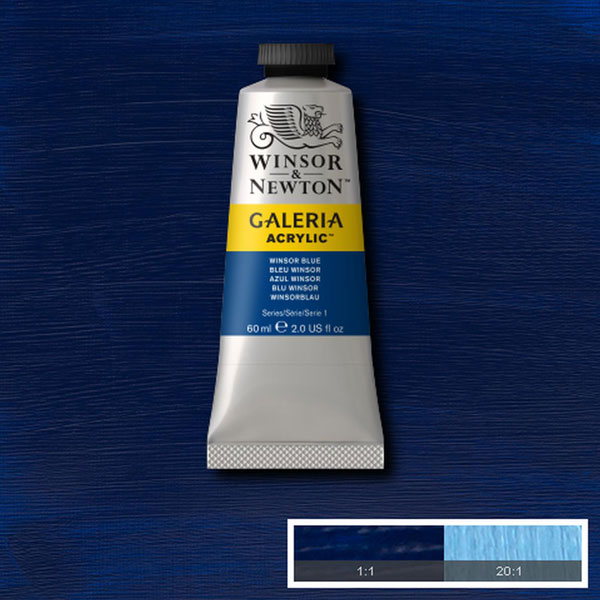 Galeria Acrylic Winsor Blue 60ml
