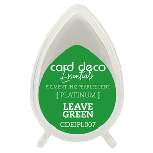 Card Deco Pigment Ink Leaf Green
