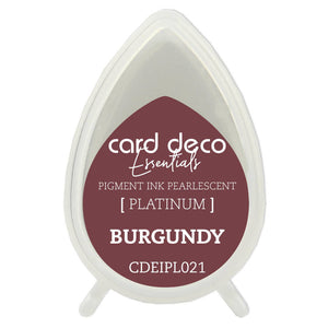 Card Deco Pigment Ink Burgandy