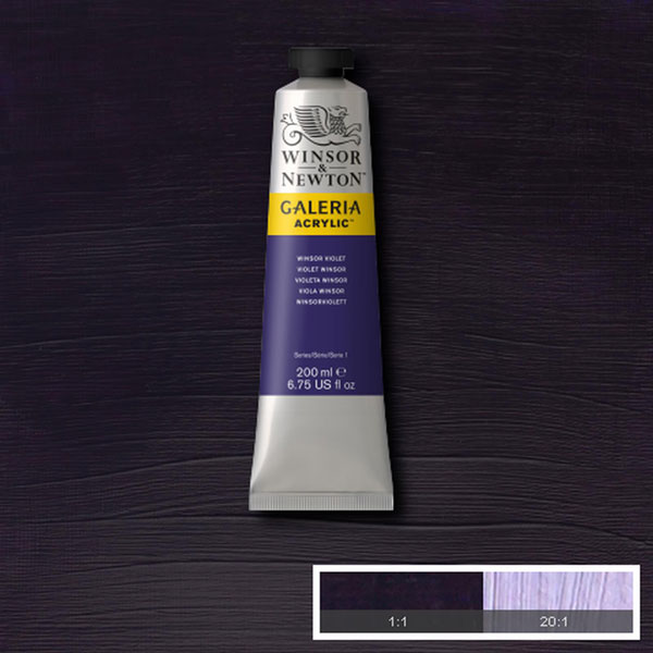 Galeria Acrylic Winsor Violet 200ml